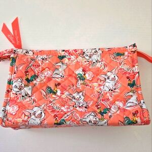Disney/ Vera Bradley Muana Pink Cosmetic/Makeup Bag